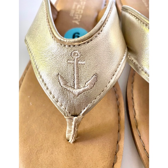 Sperry Gold Anchor Sandals with Memory Foam - Picture 2 of 8